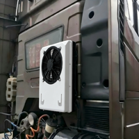 Climatiseur de stationnement électrique pour camion KAlDA 24V 9600 BTU 20 ㎡   Flux d'air optimisé pour la climatisation de la cabine de couchage, fonctionnement fluide