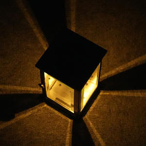 Linterna de vela de <span class=keywords><strong>cementerio</strong></span> solar de acero inoxidable de plata personalizada europea - Product Image 5