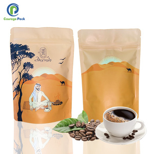 MOQ bajo personalizado impreso 1000PCS Buena impresión Stand Up Bag Bolsas <span class=keywords><strong>de</strong></span> café Café <span class=keywords><strong>de</strong></span> <span class=keywords><strong>Costa</strong></span> <span class=keywords><strong>Rica</strong></span> en bolsitas <span class=keywords><strong>de</strong></span> té sin válvula - Product Image 5