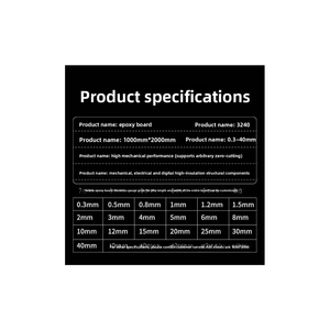 3240 <span class=keywords><strong>fr4</strong></span> Epoxy <span class=keywords><strong>Board</strong></span> màu xanh lá cây sợi thủy tinh chịu nhiệt độ cao SMC bảng cách nhiệt tùy biến với dịch vụ cắt - Product Image 5