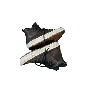 Chaussures montantes en toile respirantes à lacets multicolores d'occasion pour hommes et femmes - Product Image 5