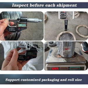 Alambre Galvanizado de Alta Calidad de Calibre 10, 12 y 16, Alambre de Hierro Galvanizado por Inmersión <span class=keywords><strong>en</strong></span> Caliente, Alambre de Unión Galvanizado BWG12 18 - Product Image 5