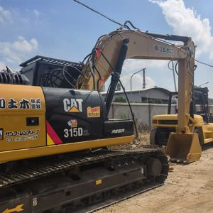 Excavadora de cadenas CAT 315D2L de 15 toneladas usada para sitios de excavación pequeños a medianos, excavadora Caterpillar de Japón a buen precio para granjas - Product Image 2
