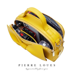 Pierre Loues <b>Bow</b> Boston Bag <b>Large</b> Capacity Women's Handbag Everyday Use - Product Image 5