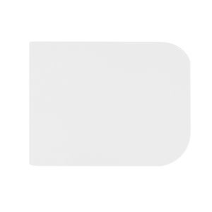 Asiento de Inodoro Termoestable Traccia Form 8, Blanco, Cierre Suave, 50 cm de Largo, 40 cm de Ancho, 8 cm de Alto - Product Image 1