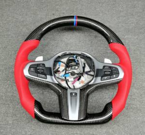 Botón YLD LCI completo para volante de 4 radios, color de costura personalizado para modelos de la serie G (G01 <span class=keywords><strong>40i</strong></span>) - 100% probado - Product Image 4