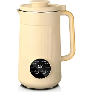 Oem Fabriek Soja Melk Keukenapparatuur Juicer Mini Blender Automatische Verwarming Koken Soja Notenmelk Maker