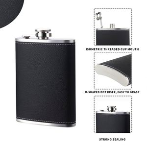 Ys99 Wholesale Custom Logo <b>Flask</b> Different Capacity Male Alcohol Whisky Wine Pot Bottle Stainless Steel Hip <b>Flasks</b> - Product Image 4
