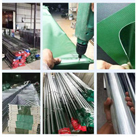 Tente de sport professionnelle, robuste, électrique, coulissante, rétractable, en PVC, imperméable, ignifuge, résistante aux UV, pour l'extérieur, l'intérieur et les expositions