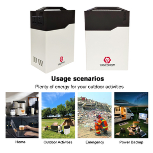 Hệ thống lưu trữ năng lượng mặt trời di động tích hợp pin Lithium-ion 300W/1Kwh, dùng cho cắm trại ngoài trời và ô tô - Product Image 3