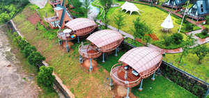 <span class=keywords><strong>Maison</strong></span> préfabriquée à ossature aluminium avec design tropical moderne, écologique et étanche, idéale pour la <span class=keywords><strong>location</strong></span> d'hôtels et de villas de vacances - Product Image 6