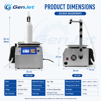 Machine de remplissage de liquides à pompe péristaltique automatique, doseur de colle et de solvant haute viscosité 13L/min, dosage quantitatif par pesage pour flacons de boissons