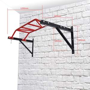 TOPTONS Gimnasio Equipo de fitness entrenamiento de fuerza montaje en pared Barra de dominadas - Product Image 3