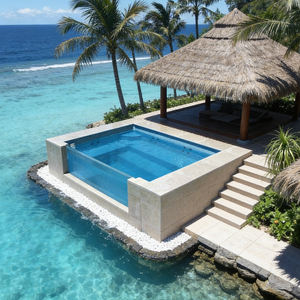 Piscine en FRP, grande piscine, piscine conteneur, piscine à vendre, piscine en mosaïque, grande piscine familiale - Product Image 4