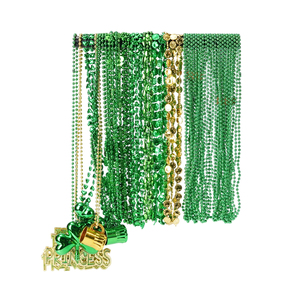 नए प्रवृत्ति उत्पाद <span class=keywords><strong>st</strong></span>. पैरिक का दिन क्लासिक शेमरॉक हार उत्सव पार्टी के लिए हरे भाग्यशाली क्लैवर पेलेंट - Product Image 3