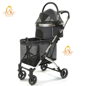 EUR Pet 2025 Hàn Quốc Phong Cách Chạy Bộ Vật Nuôi Xe Đẩy Sang Trọng Cho Nhỏ Mèo Và Chó - Product Image 1