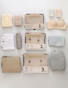 7 Set Packing Cubes Clothes <b>Storage</b> <b>Bag</b> Luggage Packing Organizers for Travel 7-piece Set Packing Cubes - Product Image 4