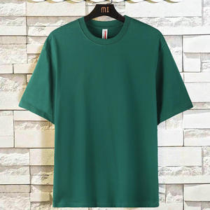 เสื้อยืดผ้าฝ้าย 240 กรัม แขนสั้น สีพื้น ทรงหลวม สวมใส่สบาย รับสกรีนโลโก้ เสื้อกลุ่ม เสื้อทีม - Product Image 3