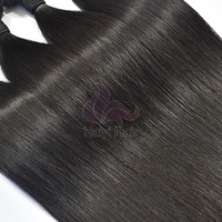Cheveux humains de haute qualité 100% naturels, mèches droites, pointes pleines, 100g par mèche, cheveux vierges pour femmes