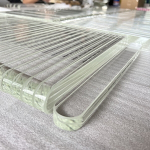 कस्टम चीन जल बॉयलर रिफ्लेक्स गेज ग्लास पारदर्शी गेज स्तर ग्लास बोरोसिलिकेट स्तर गेज/दृष्टि ग्लास - Product Image 2