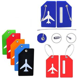 Étiquettes de bagages en silicone personnalisées avec logo, étiquettes de bagages de voyage vierges personnalisables pour compagnies aériennes, étiquettes de bagages de luxe en gros - Product Image 4
