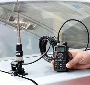 เสาอากาศวิทยุสื่อสารเคลื่อนที่แบบแสตนเลสสตีล M285 1.3 เมตร รุ่น Diamonds 5/8 Wave 144-174MHz VHF สำหรับรถยนต์ - Product Image 2