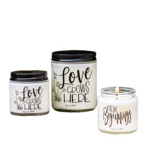Juegos de Regalo de Velas de Marca Propia, Velas de Cera de Soja para Mujeres, Días Festivos, Velas sin Humo, Decoración del Hogar, Adornos con Fragancia - Product Image 5
