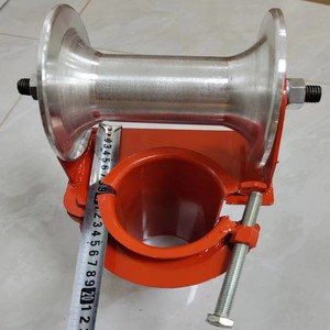 Rodillo <span class=keywords><strong>de</strong></span> <span class=keywords><strong>cable</strong></span> <span class=keywords><strong>de</strong></span> tubo Guía <span class=keywords><strong>de</strong></span> alambre Polea <span class=keywords><strong>Cable</strong></span> Colocación <span class=keywords><strong>de</strong></span> <span class=keywords><strong>cable</strong></span> Rodillo <span class=keywords><strong>de</strong></span> <span class=keywords><strong>cable</strong></span> horizontal recto con material <span class=keywords><strong>de</strong></span> aluminio - Product Image 4