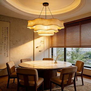 Chinese <b>Style</b> Chandelier Oval Six <b>Head</b> E27 Energy Saving Lamp 60cm 80cm 100cm 120cm For Home Lighting - Product Image 2