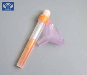 YUYANG collecteur d'échantillon de collecte d'échantillons d'ADN médical jetable 1.8ml 3ml Tube de salive en plastique d'entonnoir de Test - Product Image 1