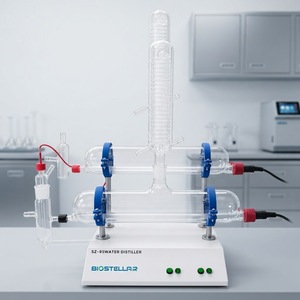 <span class=keywords><strong>Destilador</strong></span> <span class=keywords><strong>de</strong></span> Agua <span class=keywords><strong>de</strong></span> <span class=keywords><strong>Vidrio</strong></span> BIOSTELLAR SZ-93 <span class=keywords><strong>para</strong></span> Uso en <span class=keywords><strong>Laboratorio</strong></span>, 220V, Capacidad <span class=keywords><strong>de</strong></span> 1600mL/hora, Personalizable OEM/ODM - Product Image 1