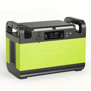Station d'alimentation portable 1000W avec panneau solaire, batterie haute capacité, alimentation portable - Product Image 1