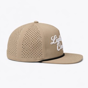 Gorras Deportivas de 5 Paneles Bordadas con Chenilla y Logotipo Personalizado al por Mayor, Patrón de Letras, Secado Rápido, Transpirables, Unisex, para Adultos, para Exteriores - Product Image 3
