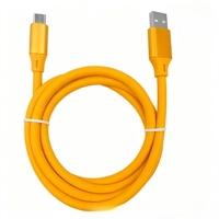Cable de Carga Súper Rápida Togudu IU33 de Silicona de Alta Calidad USB-A y Tipo-C para Computadora