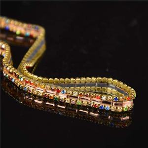 SJ-L00052 SHANGJIN סיטונאי תיקון חם קלטת חדש מפואר עיצוב העברת חום ריינסטון קלטת עבור clothings - Product Image 4