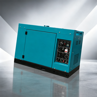 Générateur silencieux 10 kW, station d'alimentation portable pour la maison, le camping, la construction, l'alimentation d'urgence