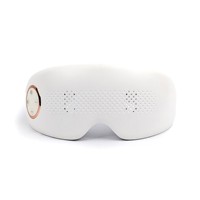 Appareil de thérapie oculaire portable, réservoir d'eau amovible, vapeur nano, compresse chaude, 4 modes, musique Bluetooth, masseur oculaire, rechargeable par USB
