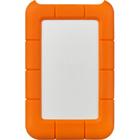 قرص صلب خارجي LaCie Rugged USB C بسعة 5 تيرابايت، 2.5 بوصة، 5400 دورة في الدقيقة، USB 3.2 الجيل الأول، محمول للحاسوب المحمول، جديد STFR5000800، هيكل معدني وبلاستيكي