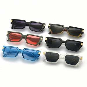 Gafas de Sol de Moda 2022, Montura Pequeña, Estilo Ojo de Gato, Forma de Mariposa, Cuadradas - Product Image 4