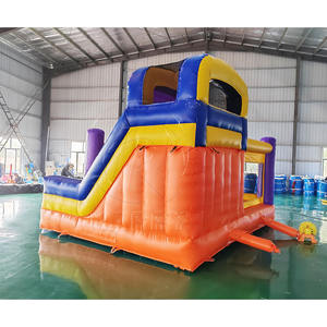 Château gonflable commercial d'extérieur en PVC, nouveau design, <span class=keywords><strong>facile</strong></span> à installer, arc-en-ciel, pour enfants, maison gonflable pour tout-petits, idéal pour la location - Product Image 5