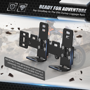 NICECNC Kit de porte-bagages latéral réglable pour <span class=keywords><strong>KTM</strong></span> 790/<span class=keywords><strong>890</strong></span> <span class=keywords><strong>Adventure</strong></span> <span class=keywords><strong>2019</strong></span> 2020 2021 2022 2023 2024 - Product Image 3