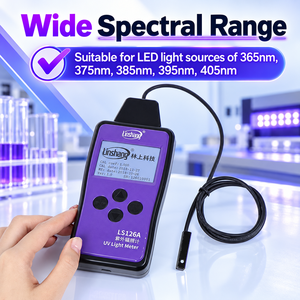 Medidor de Luz UV LS126A 340-420nm con Sonda Pequeña de 7.2mm para Medición de Intensidad y Energía de Curado LED - Product Image 6