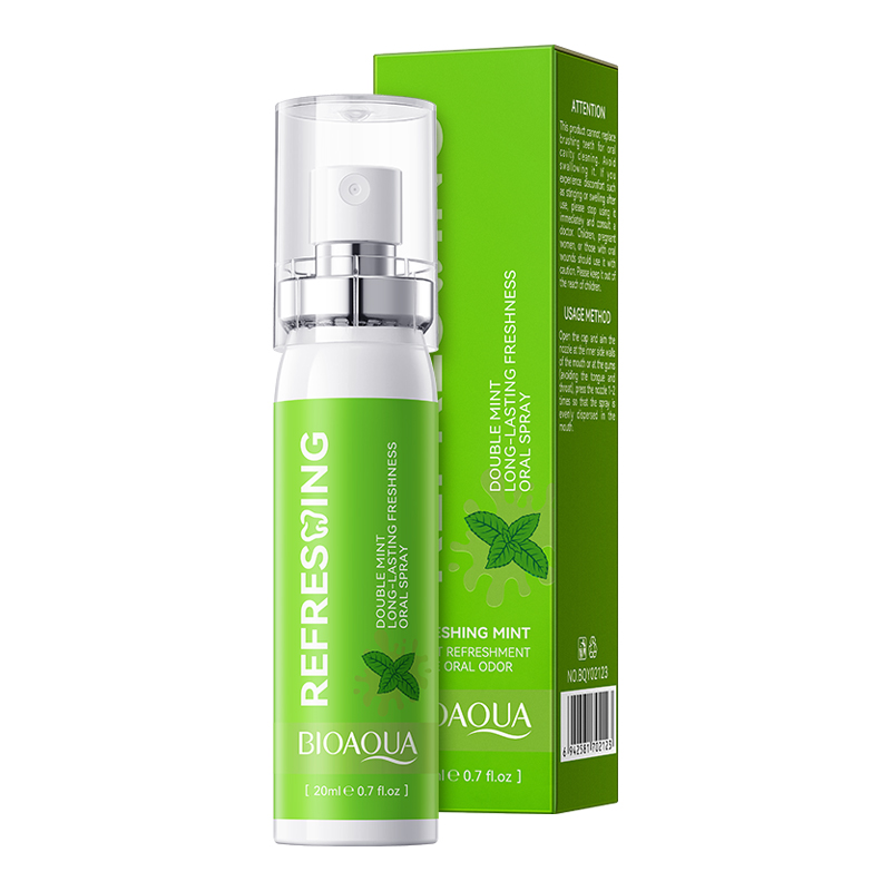 Spray buccal à la menthe