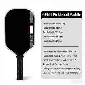 ไม้พายพิคเคิลบอลแบบขึ้นรูปด้วยความร้อน T700 หนา 16 มม. Gen 5 Gen4 แกนโฟม MPP <span class=keywords><strong>Joola</strong></span> Pro 5 Pro V รุ่น Perseus Series - Product Image 4