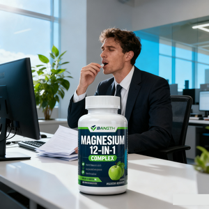 Diretto in fabbrica 12 in 1 magnesio glicinato capsule magnesio glicinato supplemento magnesio glicinato cina - Product Image 3