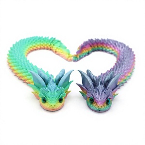 2026 Gzyuyou Figurines créatives d'animaux serpent en PLA imprimées en 3D, délicates, décoratives, objets de collection tendance - Product Image 1