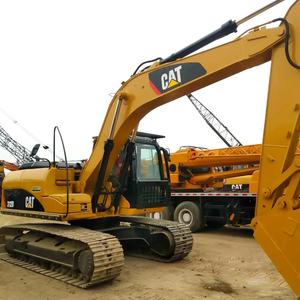 Equipo de construcción 12 toneladas usado japonés original CAT 312C 312D 312D2 312D2GC 312DL Excavadora hidráulica sobre orugas para la venta - Product Image 1