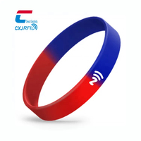 Multifunktionales Wasserdichtes Social-Media-Silikon-NFC-Armband 213 Wiederverwendbares Armband Türschloss-Schlüssel