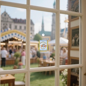 Biểu ngữ chủ đề lễ hội tháng mười Munich sự kiện trang trí hoa văn tinh tế kỷ niệm có ý nghĩa - Product Image 4