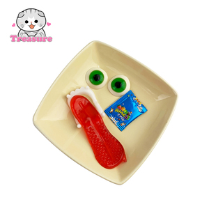 ลูกอมกัมมี่รูปมอ<span class=keywords><strong>น</strong></span>สเตอร์ตลกๆ พร้อมลิ้<span class=keywords><strong>น</strong></span>และตาแบบมีฟั<span class=keywords><strong>น</strong></span> ของเล่<span class=keywords><strong>น</strong></span>กัมมี่ฮาโลวี<span class=keywords><strong>น</strong></span> ขนมหวา<span class=keywords><strong>น</strong></span><span class=keywords><strong>น</strong></span>ุ่มๆ พร้อมลูกอมรสเปรี้ยว - Product Image 2